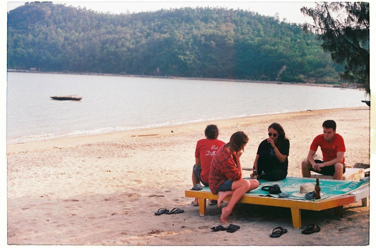 Woodstock Beach Camp Hien Hao Exteriör bild